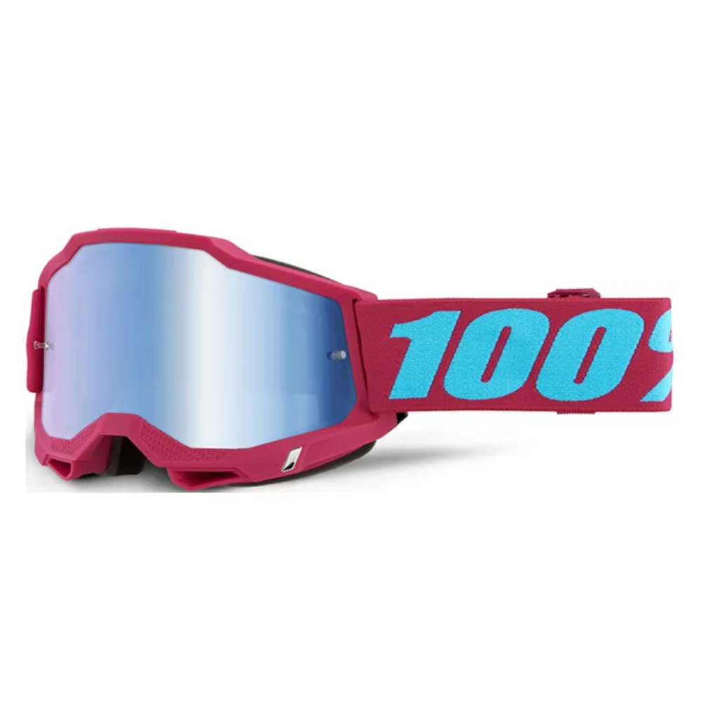 Goggles: 100% ACCURI 2 Excelsior Blue Mirror