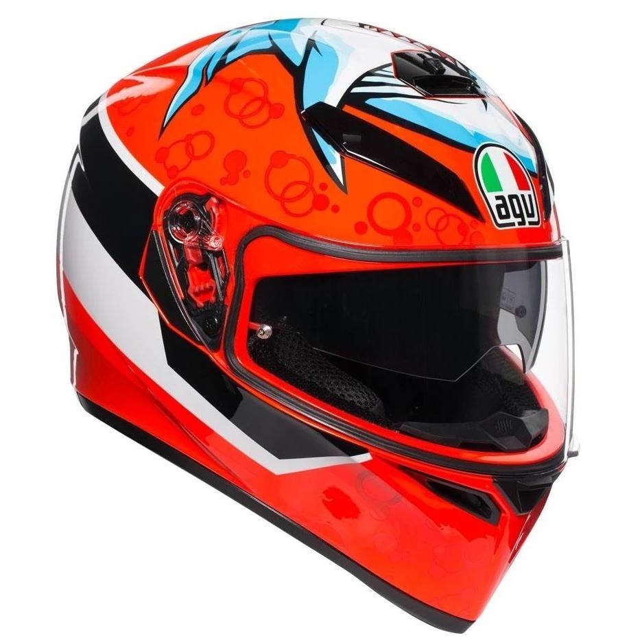 Helmet: AGV K3 SV ATTACK – NO LIMITS MOTO