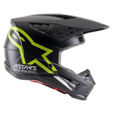 Helmet: ALPINESTARS SM5 COMPASS MattBlk/FluoYell