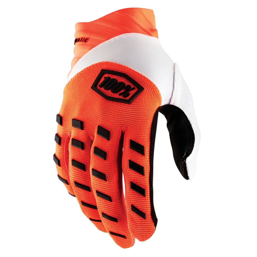 Gloves: 100% AIRMATIC Flou Orange