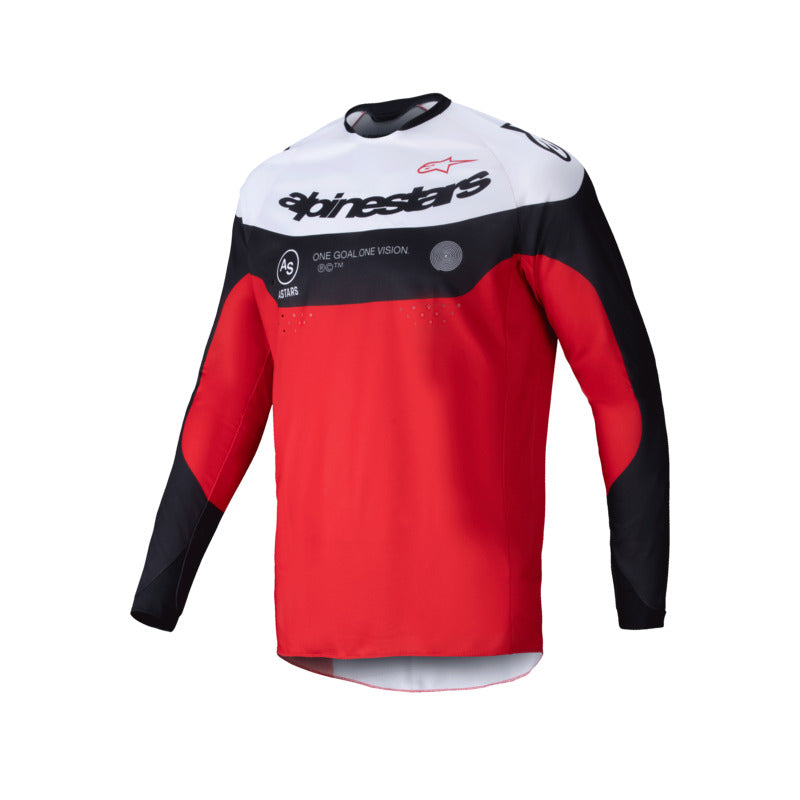 Jersey: ALPINESTARS 2025 PRO-DURA Blk BrtRed FluWhite Blue