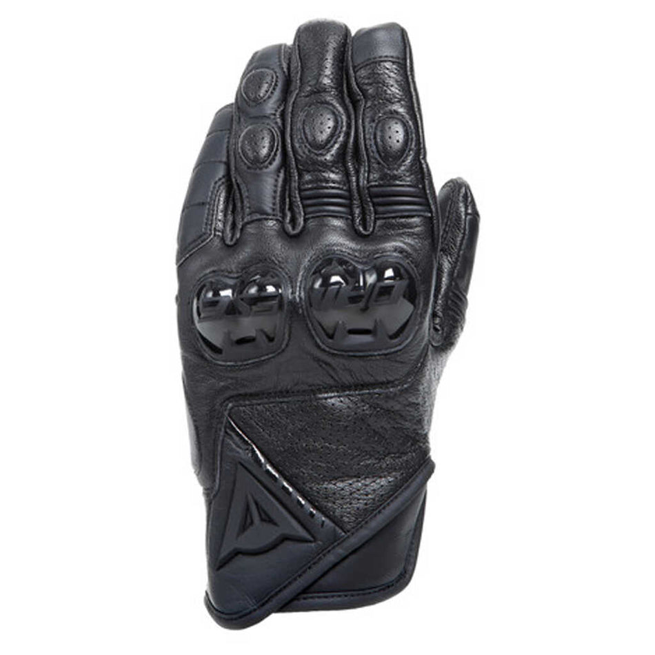 Gloves: DAINESE BLACKSHAPE LEATHER Black/Black