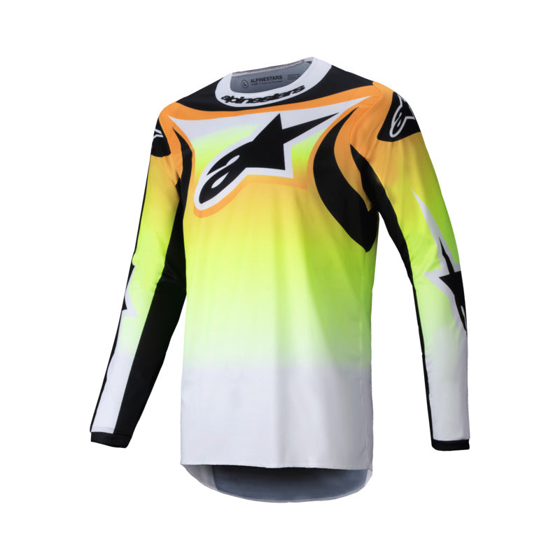 Jersey: ALPINESTARS 2025 FLUID WURX Yellow Black