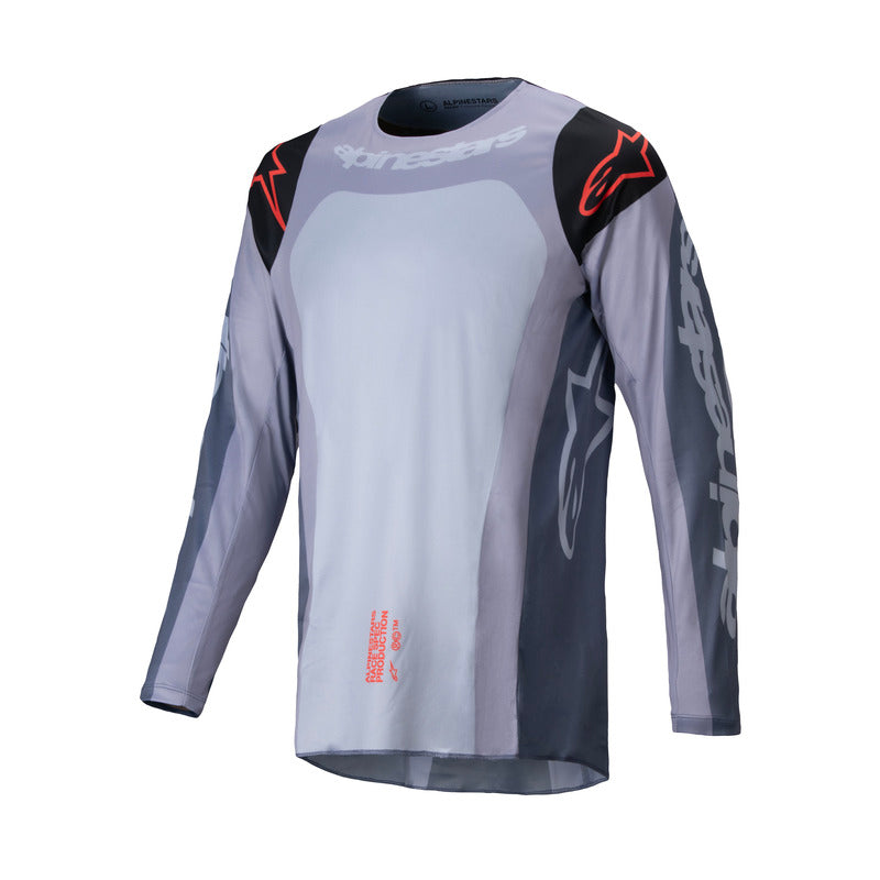 Jersey: ALPINESTARS 2025 RACER OCURI Gray Black FluOrange