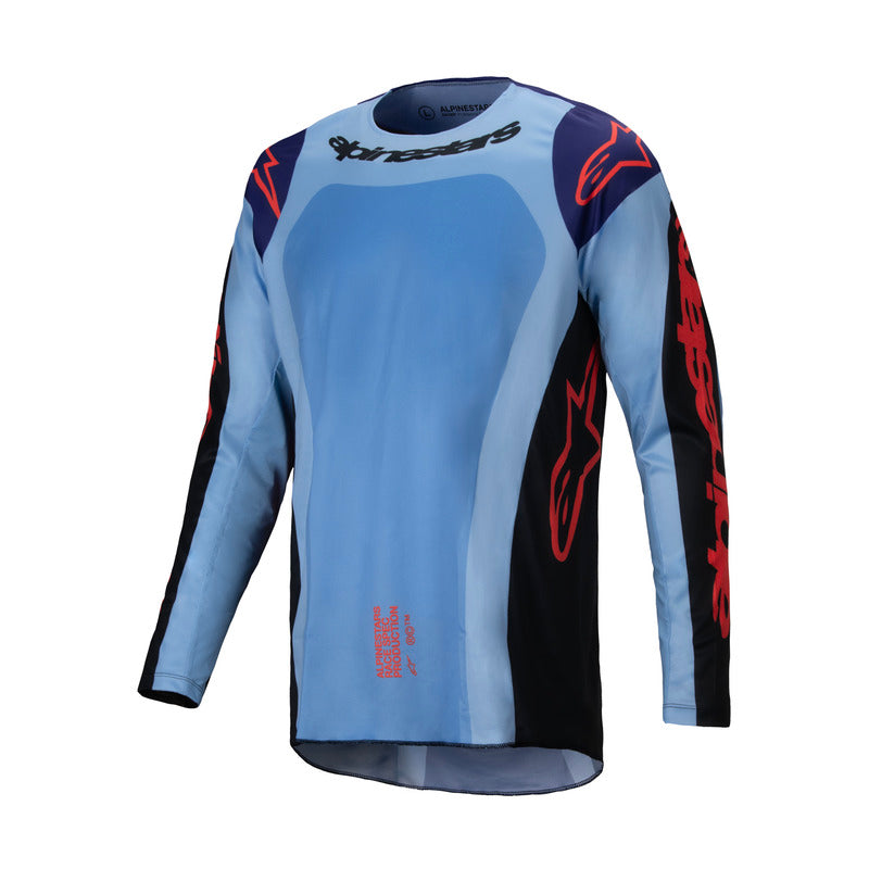 Jersey: ALPINESTARS 2025 RACER OCURI Blue Black FluOrange