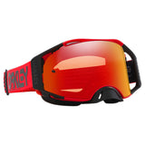 Goggles: Oakley AIRBRAKE Moto B1B Red with Prizm Torch Lens