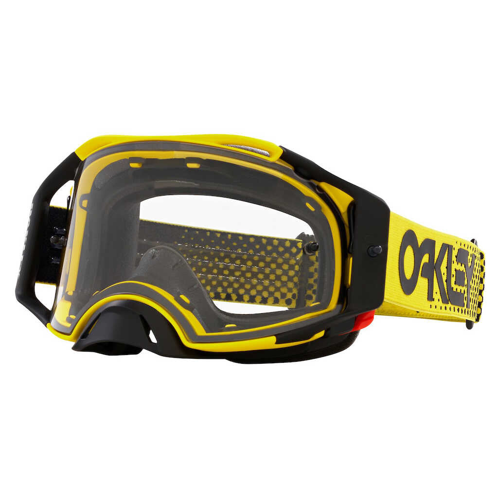 Goggles: Oakley AIRBRAKE Moto B1B Yellow Clear