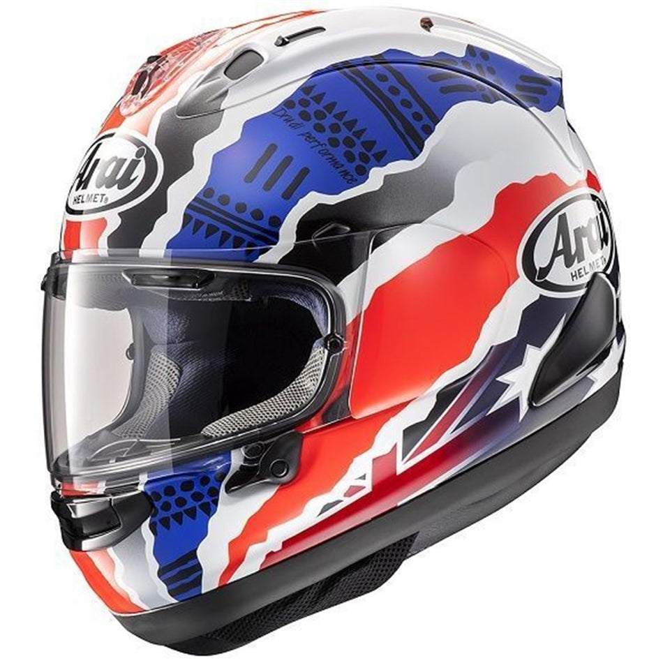 Helmet: ARAI RX-7V EVO DOOHAN JUBILEE Full Face White