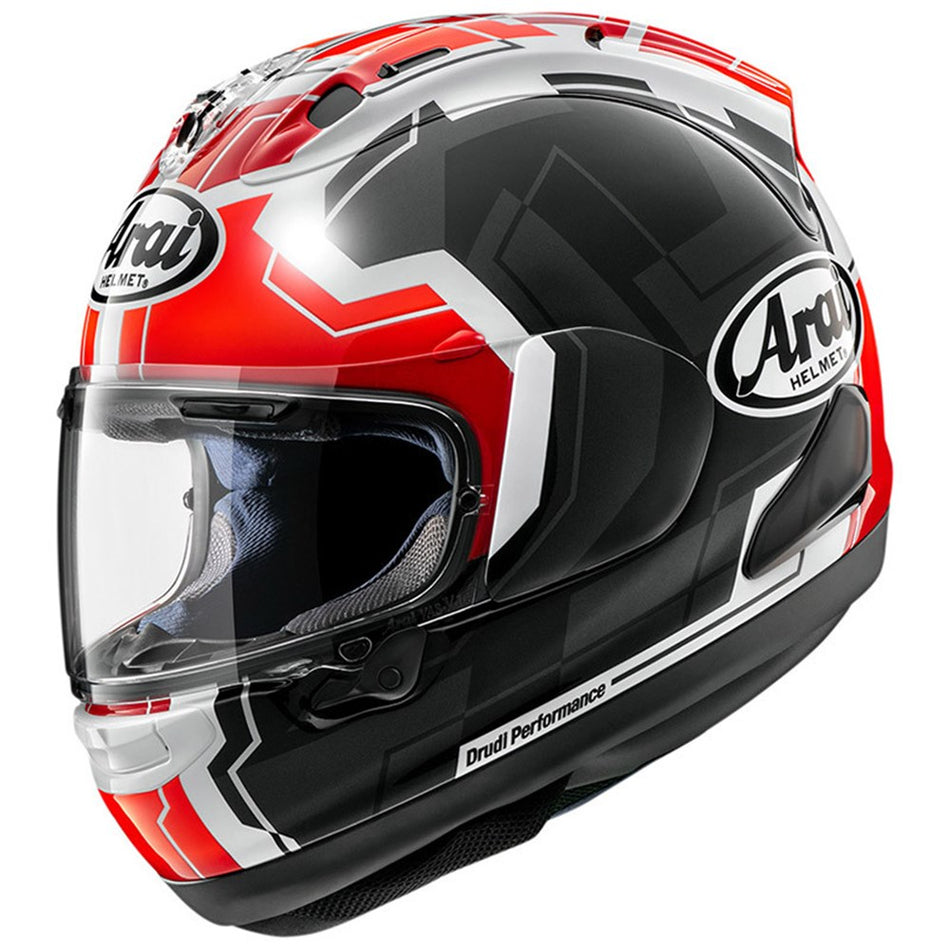 Helmet: ARAI RX-7V EVO JONOTHAN REA 65 Full Face REd