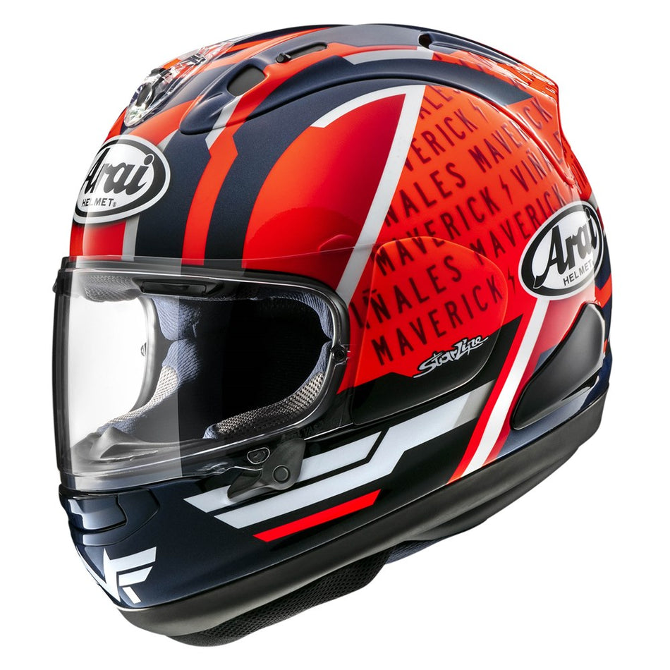 Helmet: ARAI RX-7V EVO MAVERICK GP5 Full Face Red