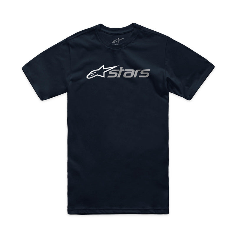 Tee: ALPINESTARS BLAZE 2.0 CSF Navy/Wht/Gry