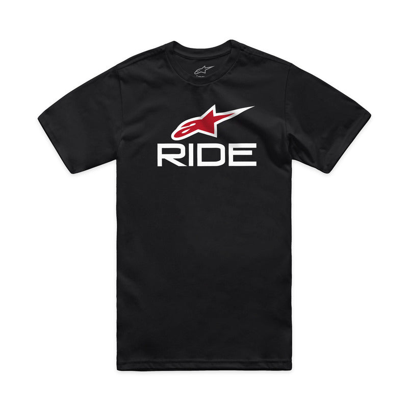 Tee: ALPINESTARS RIDE 4.0 CSF Blk/Wht/Red