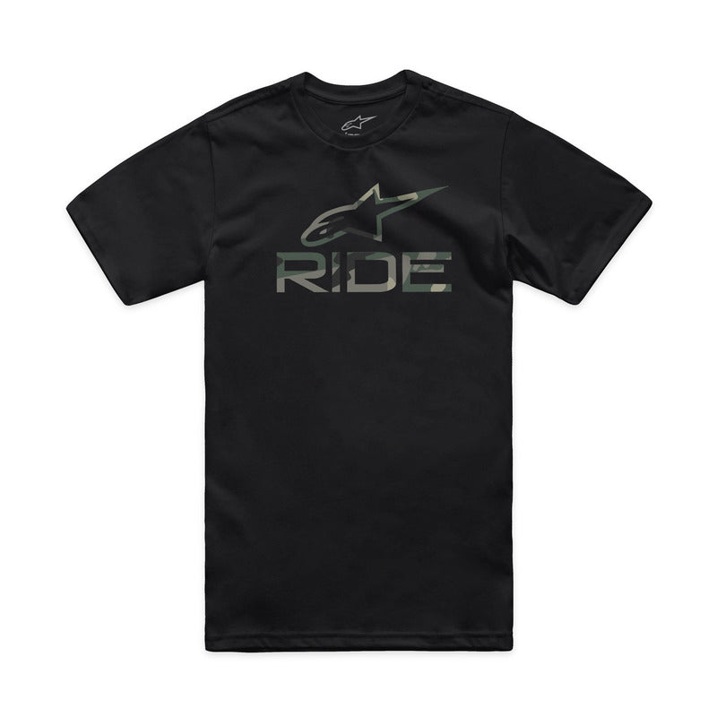 Tee: ALPINESTARS RIDE 4.0 CAMO CSF Black