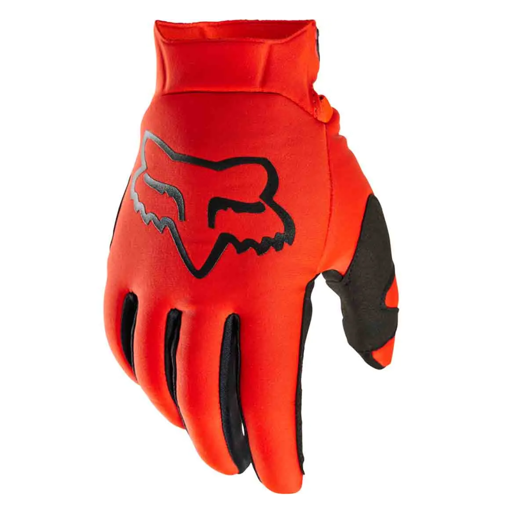 Gloves: FOX 2024 DEFEND THERMO OFF ROAD Orange Flame