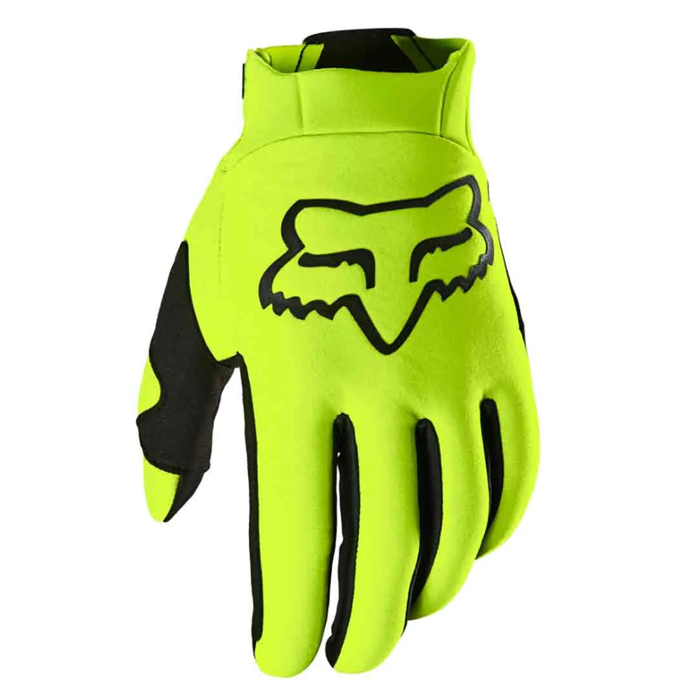Gloves: FOX 2024 DEFEND THERMO OFF ROAD Fluro Yellow