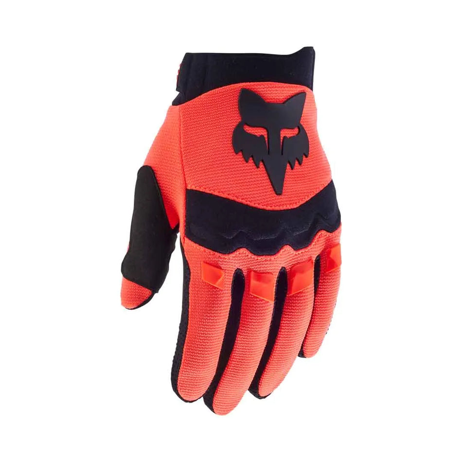 Gloves: FOX 2025 Youth DIRTPAW Fluro Orange