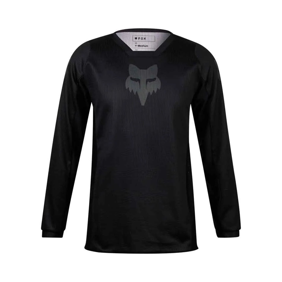 Jersey: FOX 2025 Youth BLACKOUT Black/Black