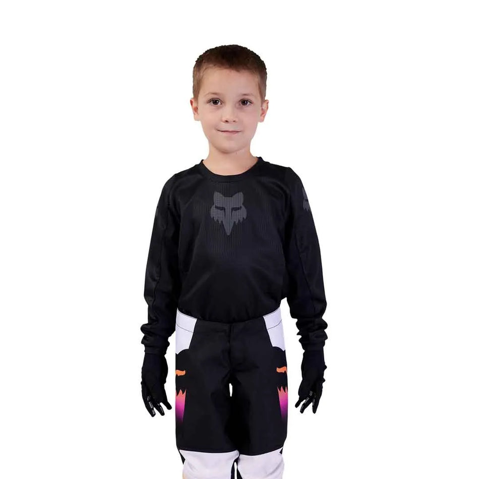 Jersey: FOX 2025 Kids BLACKOUT Black/Black