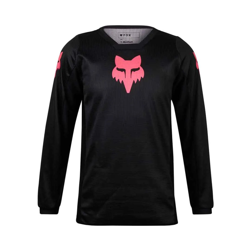 Jersey: FOX 2025 Youth GIRLS BLACKOUT Black/Black