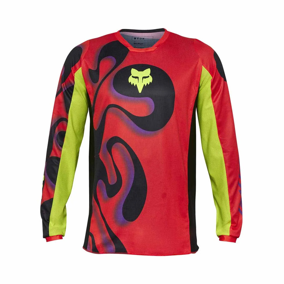Jersey: FOX 2025 180 EMOTION Flo Red