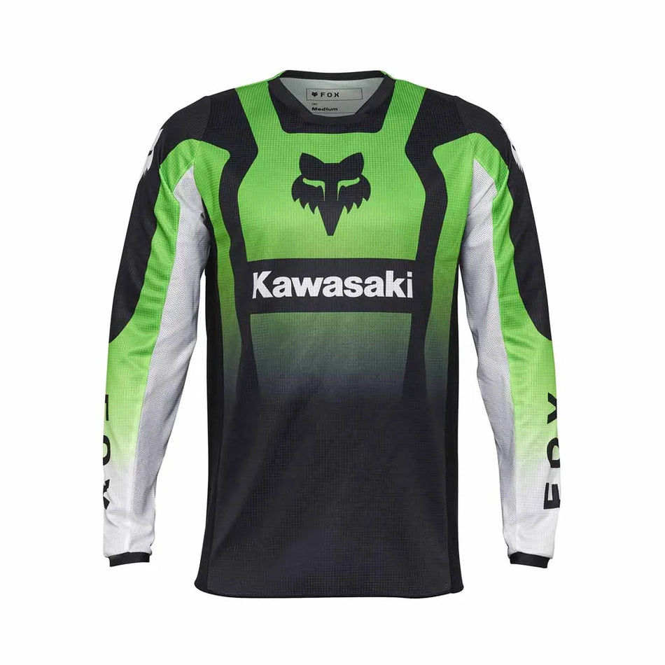 Jersey: FOX 2025 180 KAWASAKI Fluro Green
