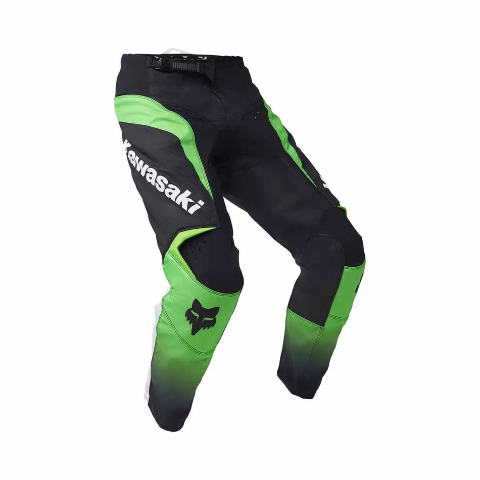 Pants: FOX 2025 180 KAWASAKI Fluro Green