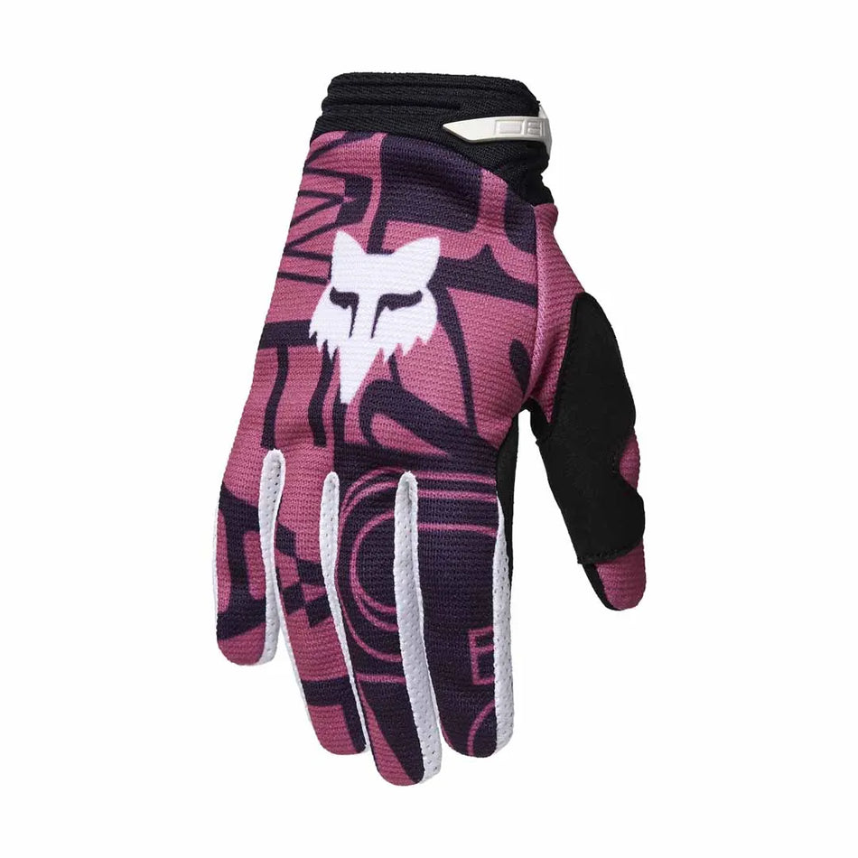 Gloves: FOX 2025 Youth GIRLS 180 RACE SPEC Guava