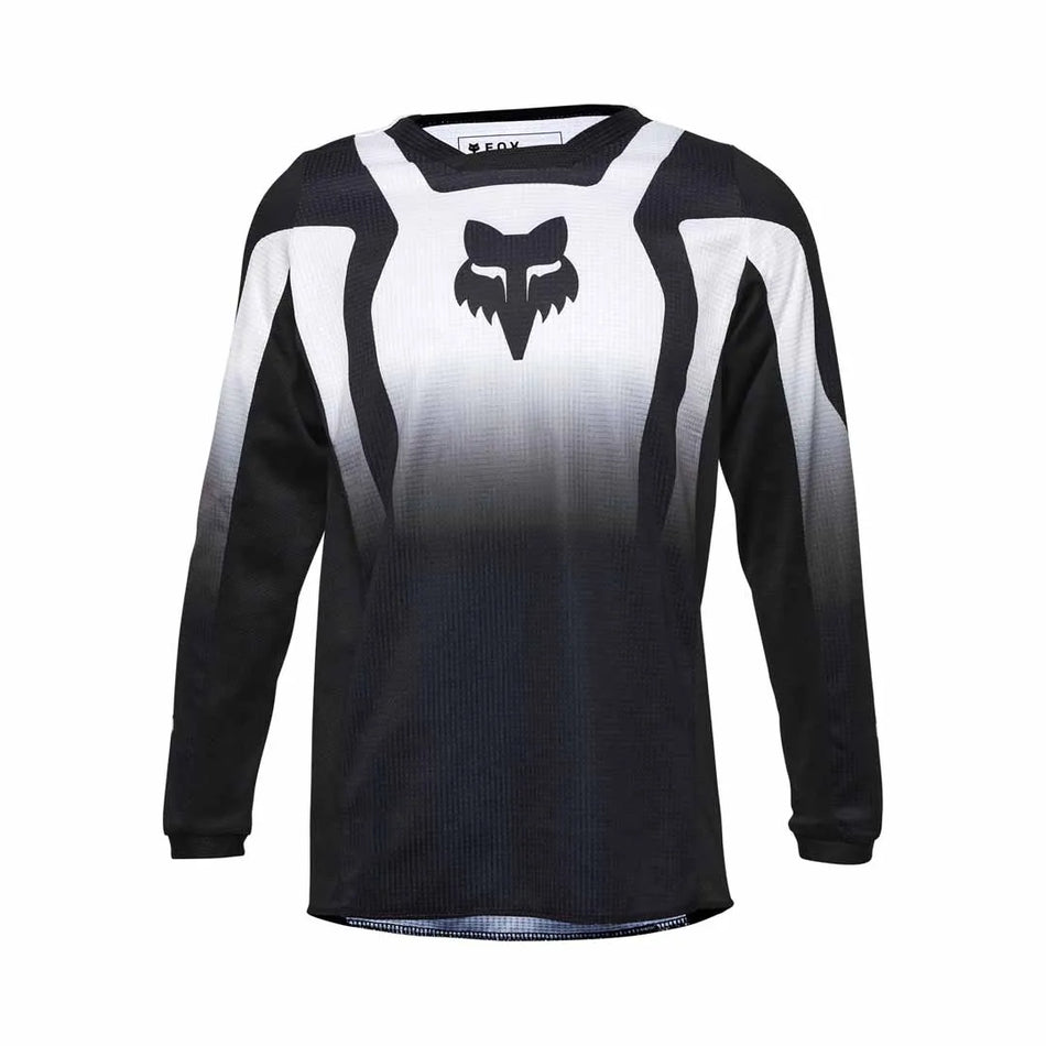 Jersey: FOX 2025 Youth 180 LEAN Black/White