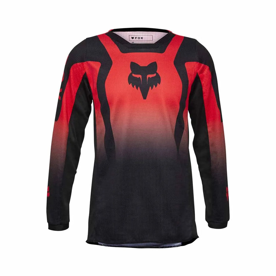 Jersey: FOX 2025 Youth 180 LEAN  Flo Red