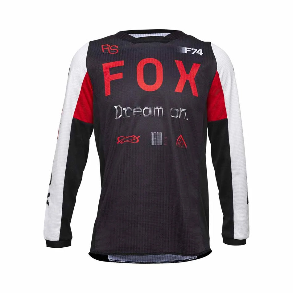 Jersey: FOX 2025 Youth 180 RACE SPEC Flo Red