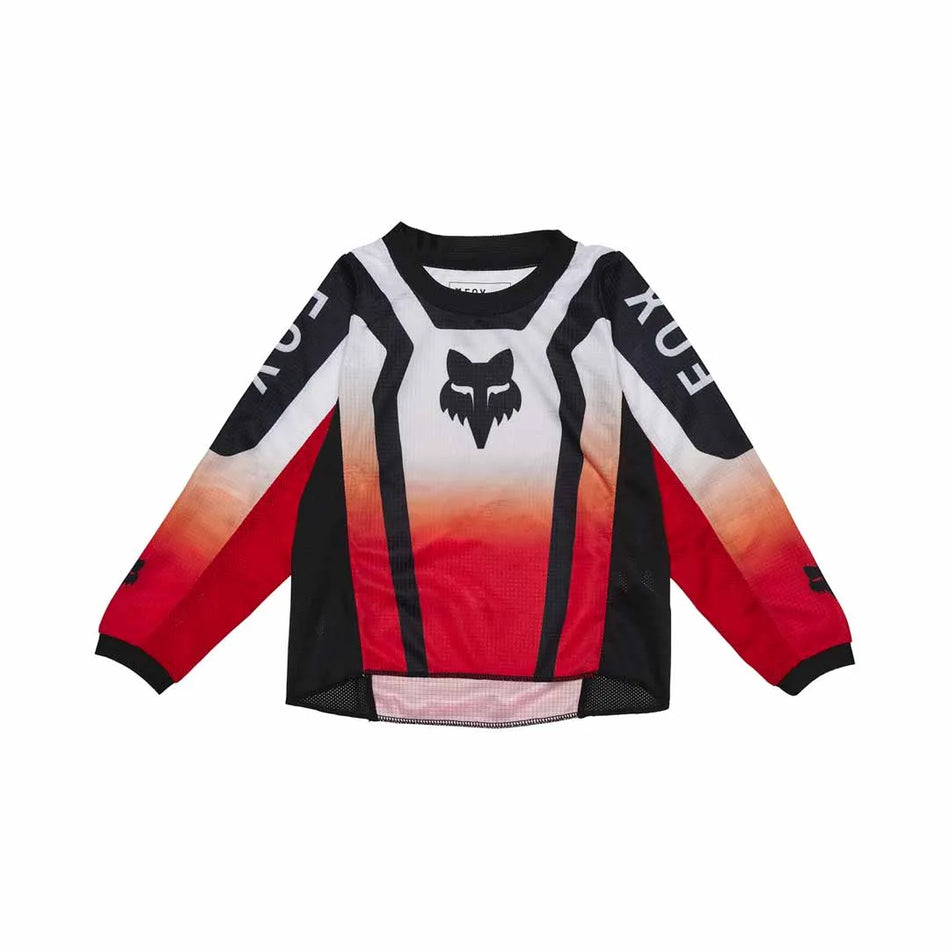 Jersey: FOX 2025 Kids 180 LEAN Flo Red