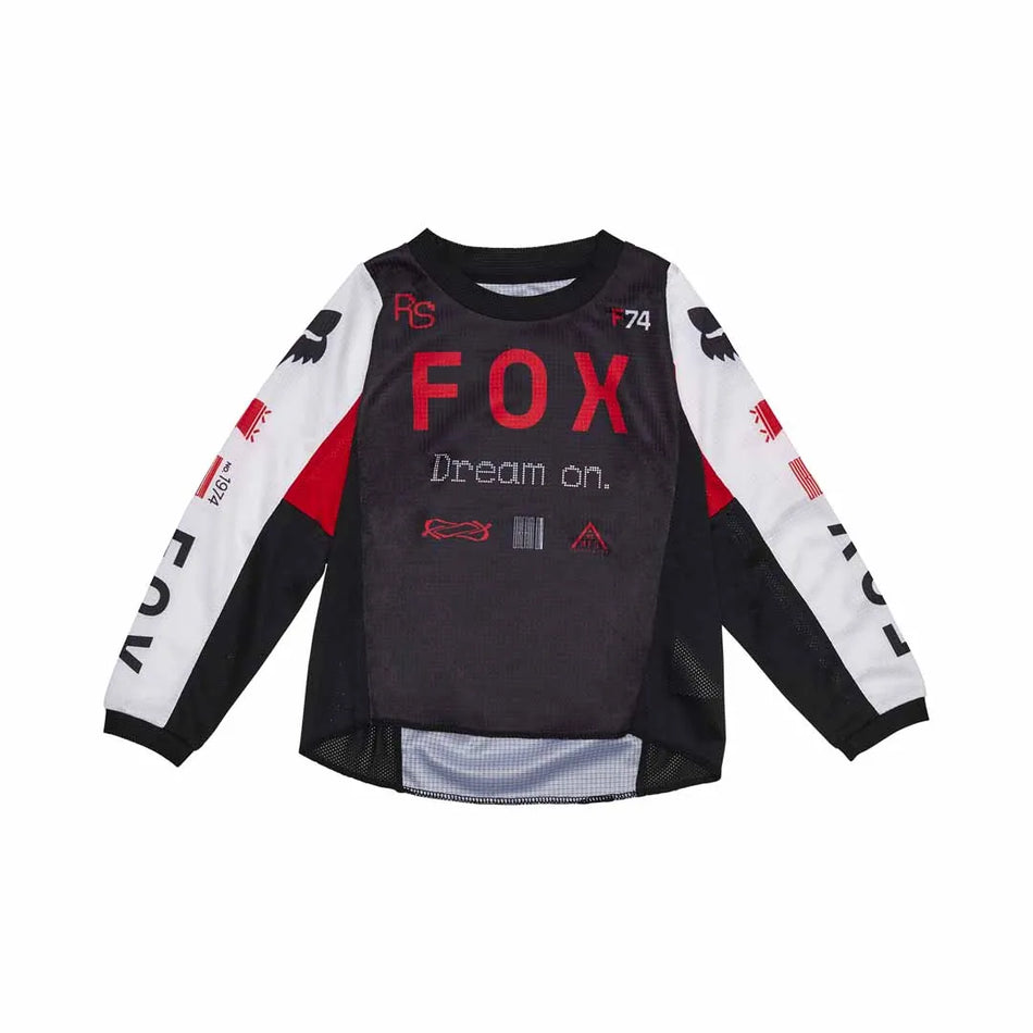 Jersey: FOX 2025 Kids 180 RACE SPEC Flo Red