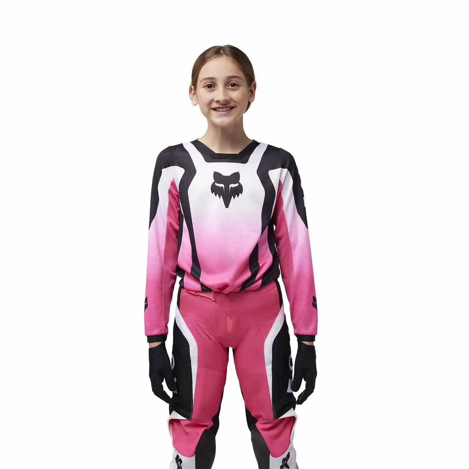 Pants: FOX 2025 Youth GIRLS 180 LEAN Black/Pink