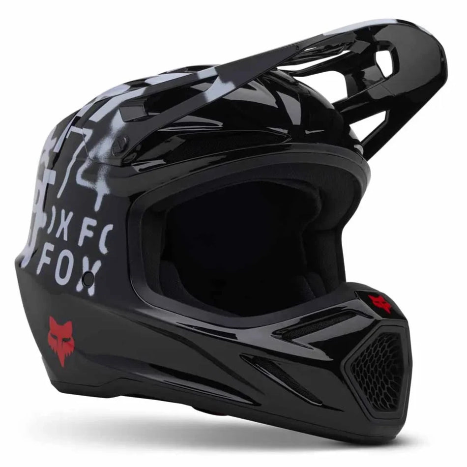 Helmet: FOX 2025 V3 SEVENTY4 Black
