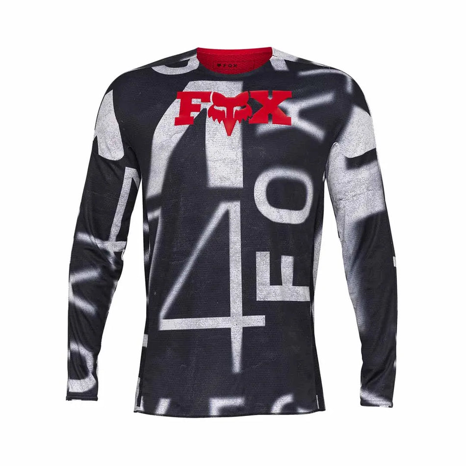Jersey: FOX 2025 360 SEVENTY4 Flo Red