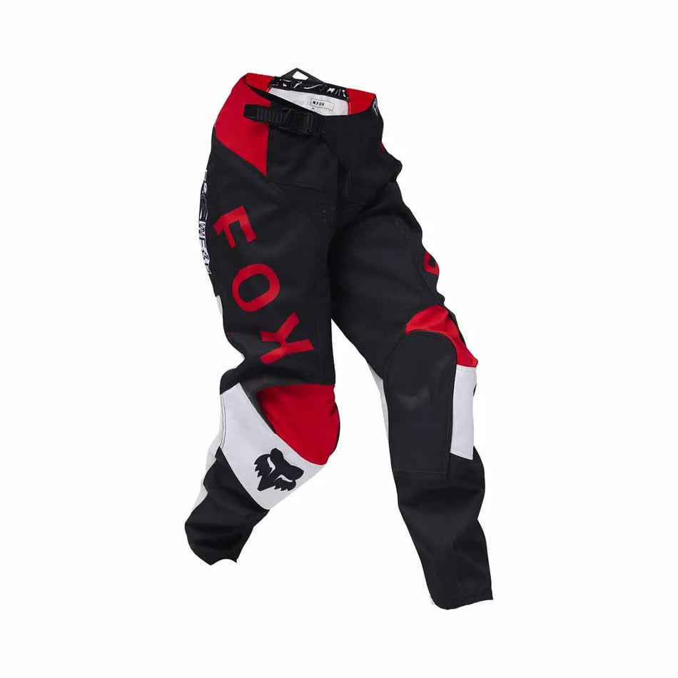 Pants: FOX 2025 Youth 180 RACE SPEC Flo Red