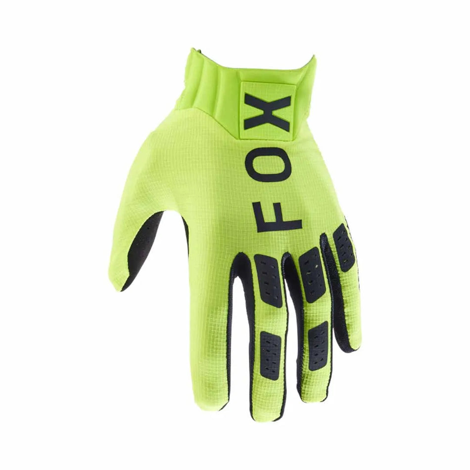 Gloves: FOX 2025 FLEXAIR Fluro Yellow