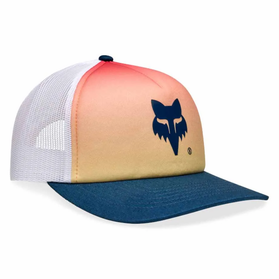 Hat: FOX 2025 Women ELEVATED TRUCKER Blood Orange