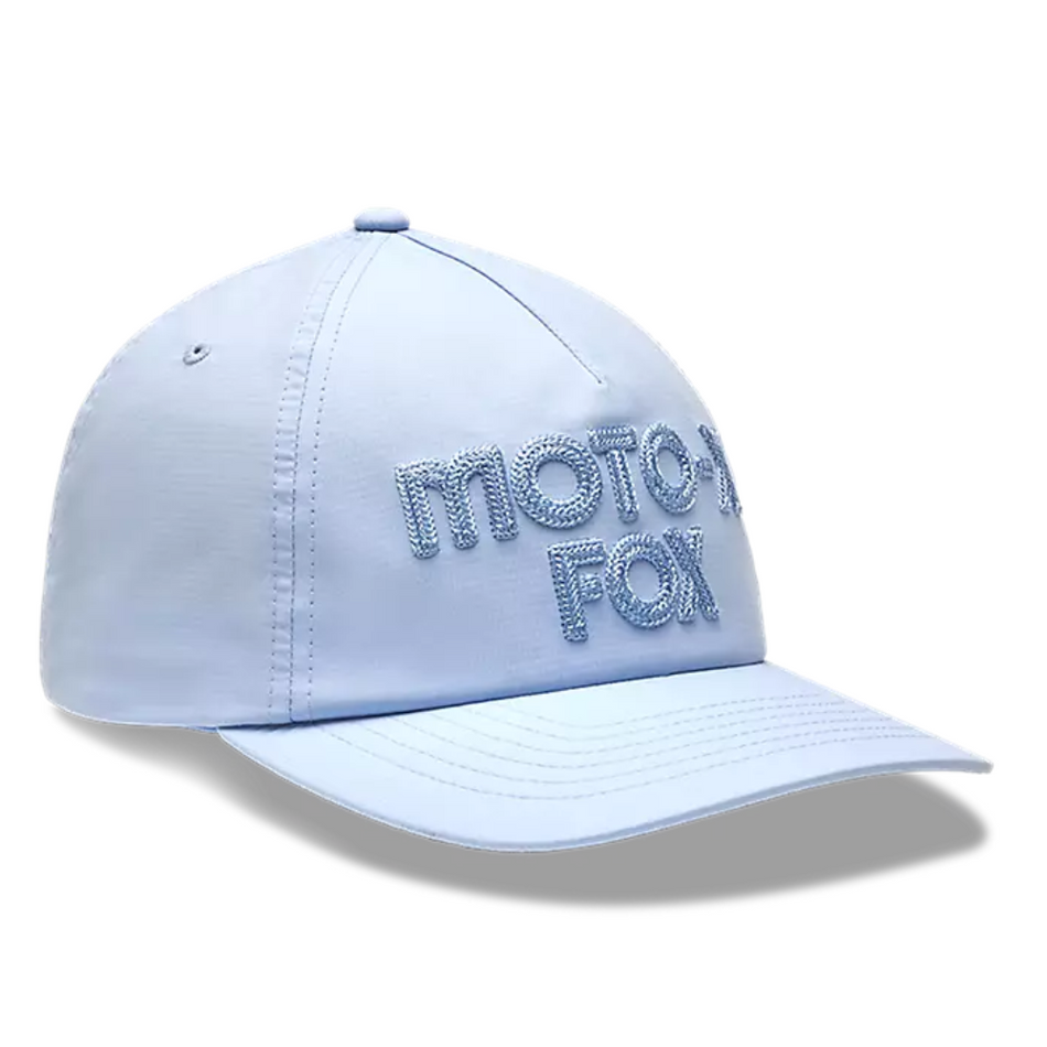Hat: FOX 2025 Women MOTO-X ADJUSTABLE Cashmere Blue