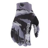 Gloves: TROY LEE DESIGNS 2023 BRUSHED AIR Camo Black/Grey