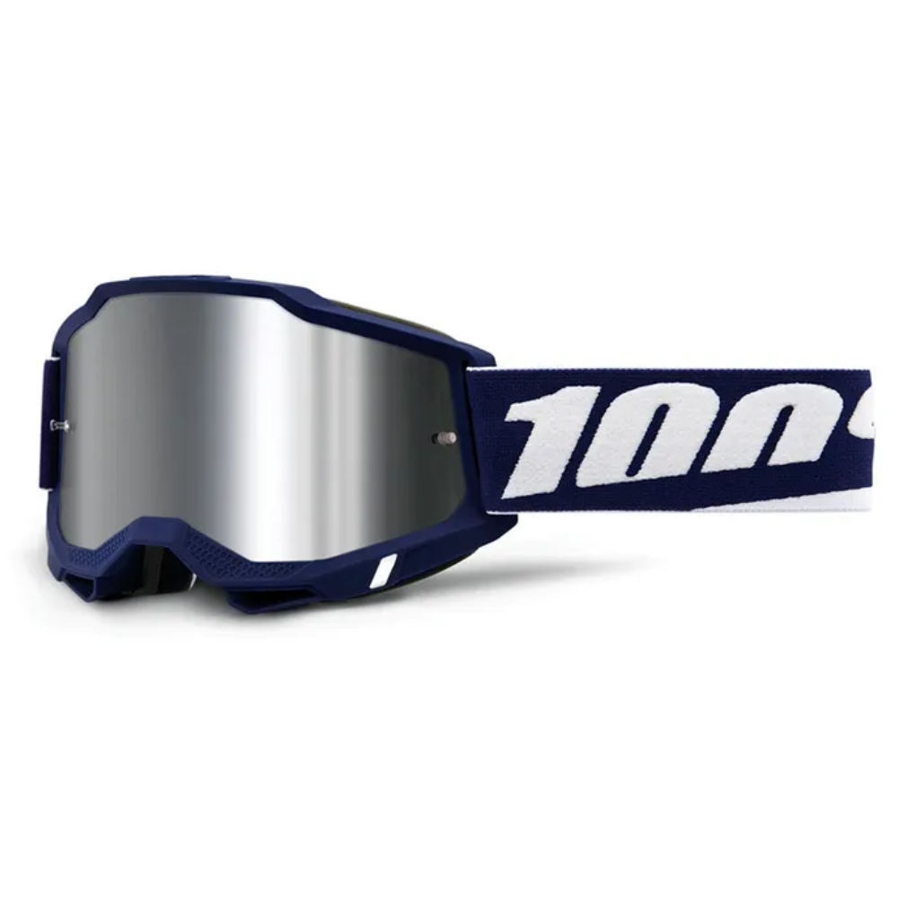 Goggles: 100% ACCURI 2 MIFFLIN Silver Flash Mirror
