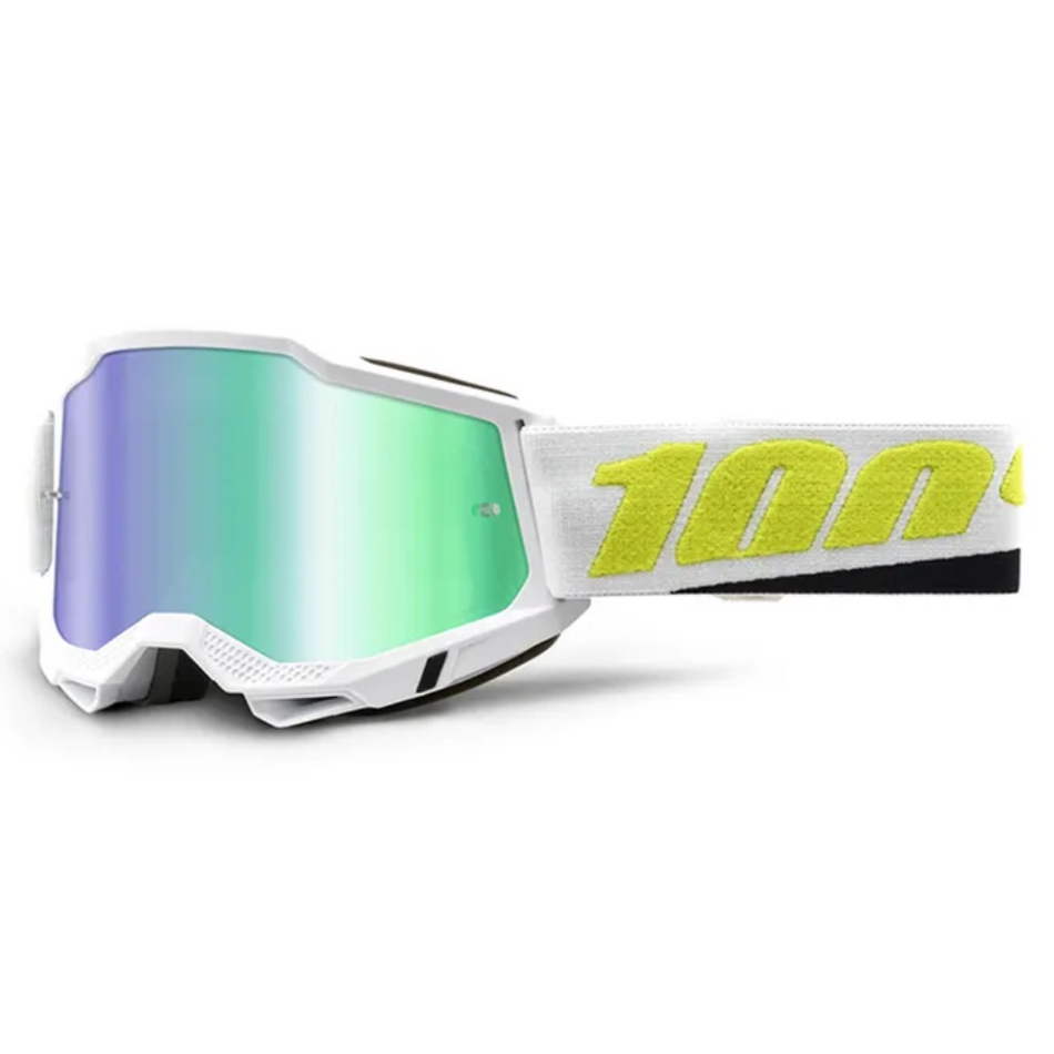 Goggles: 100% ACCURI 2 PEYOTE Green Mirror