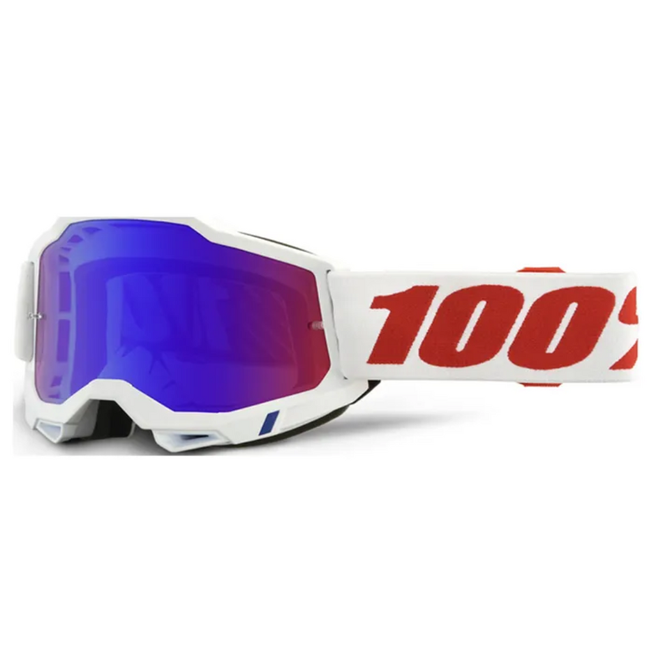 Goggles: 100% ACCURI 2 Pure Red/Blue Mirror