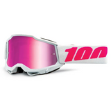 Goggles: 100% ACCURI 2 Youth KEETZ Pink Mirror