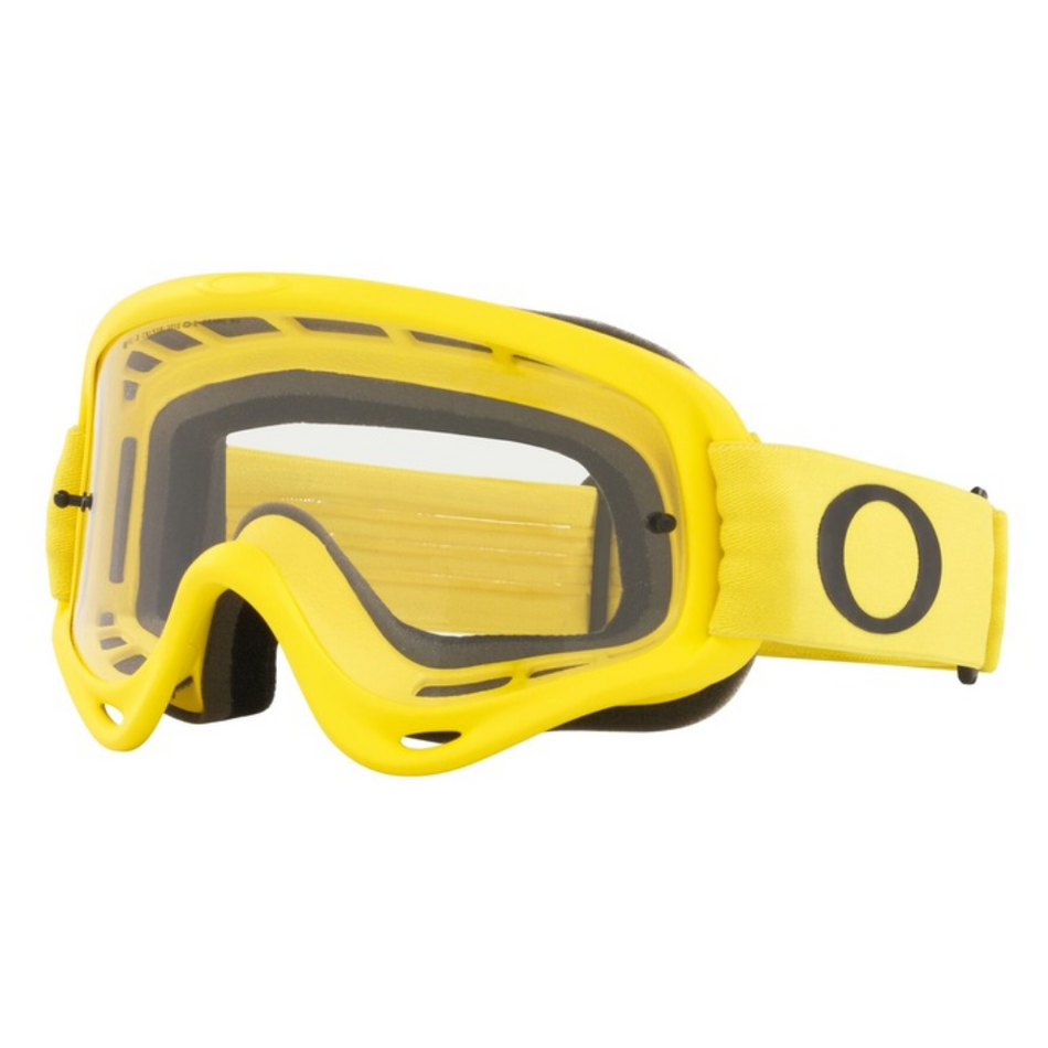 Goggles: Oakley O FRAME MX Moto Yellow Clear Lens