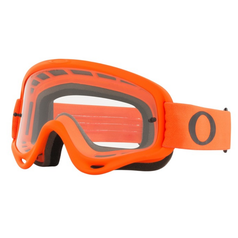 Goggles: Oakley O FRAME MX Moto Orange Clear Lens