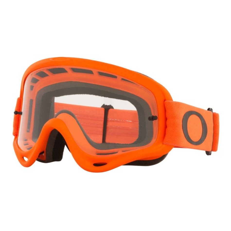 Goggles: Oakley O FRAME MX Moto Orange Sand Clear Lens