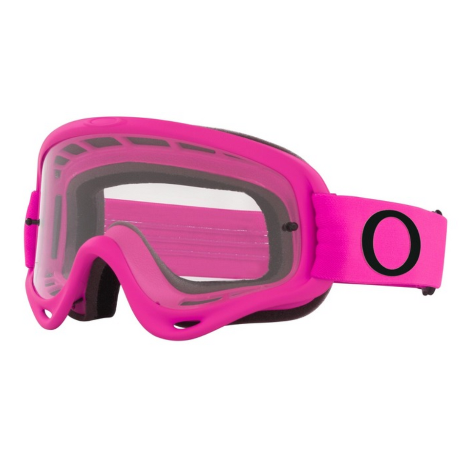 Goggles: Oakley O FRAME MX MOTO Pink Clear Lens