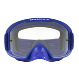 Goggles: Oakley O FRAME 2.0 PRO Moto Blue with Clear Hi Impact Lens