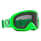 Goggles: Oakley O FRAME 2.0 PRO Moto Green with Dark Grey Hi Impact Lens